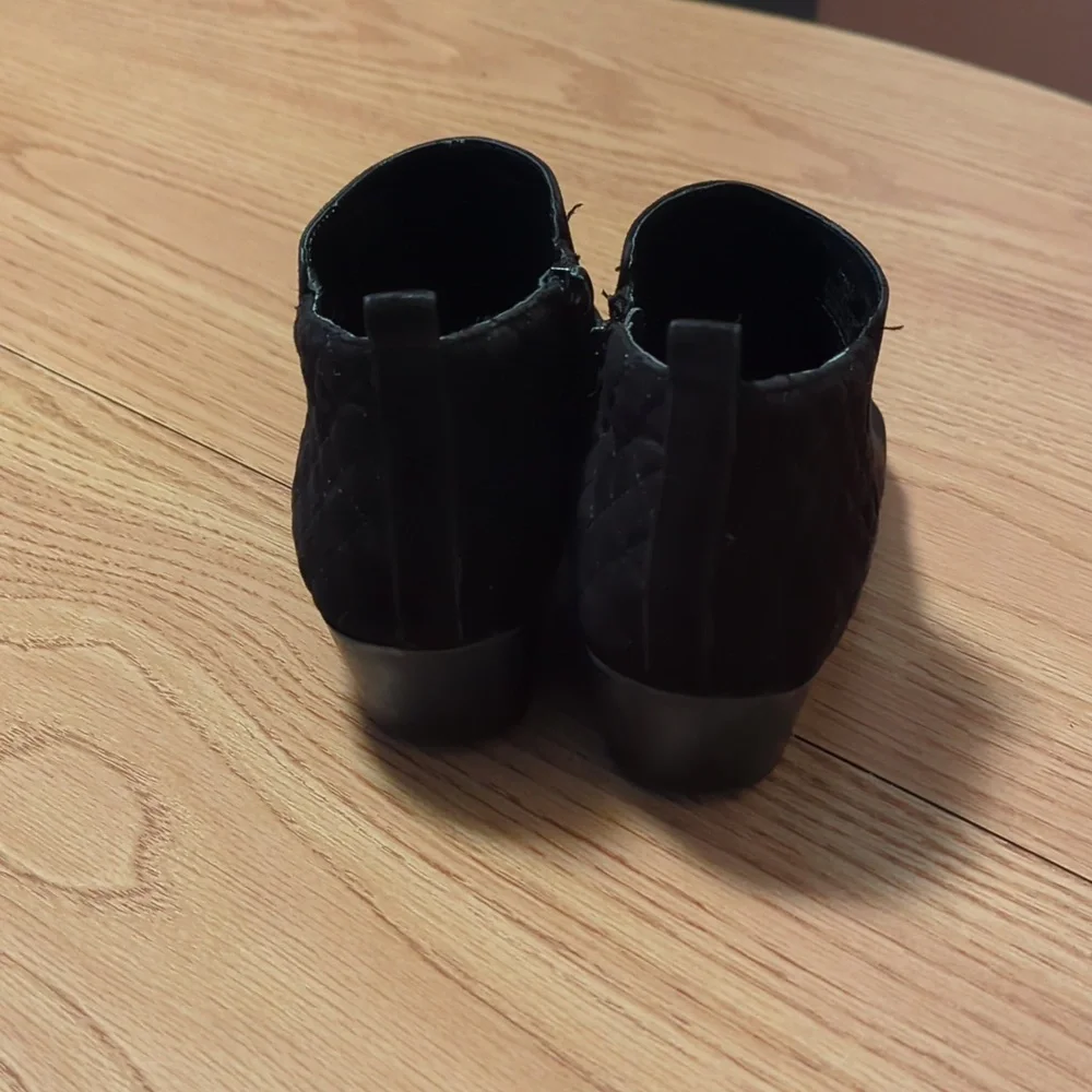 Style & Co. Black ankle booties